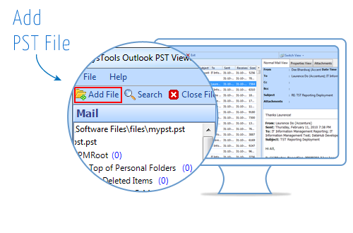 Export PST to PDF Documents